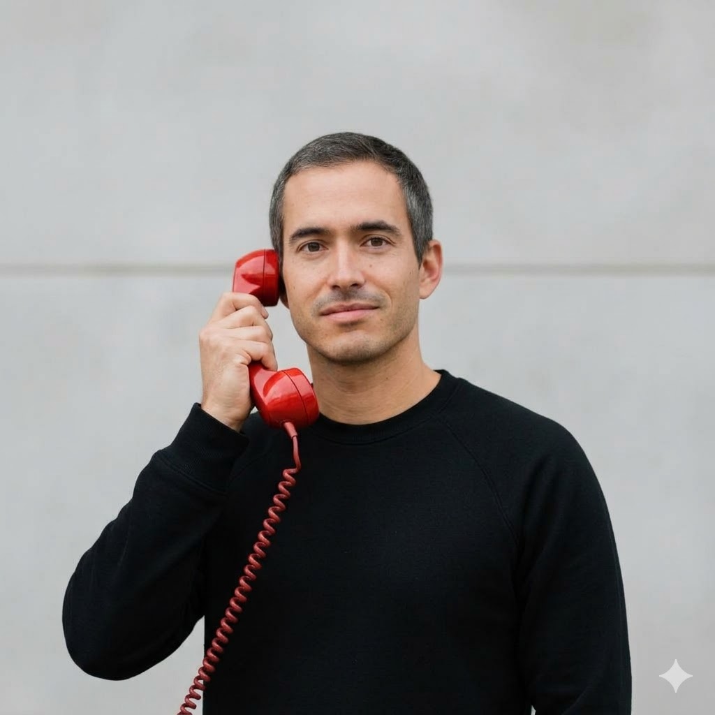 Clément au téléphone